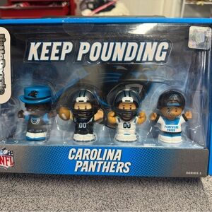 Fisher-Price Carolina Panthers Action Figures - Black, Blue, White
